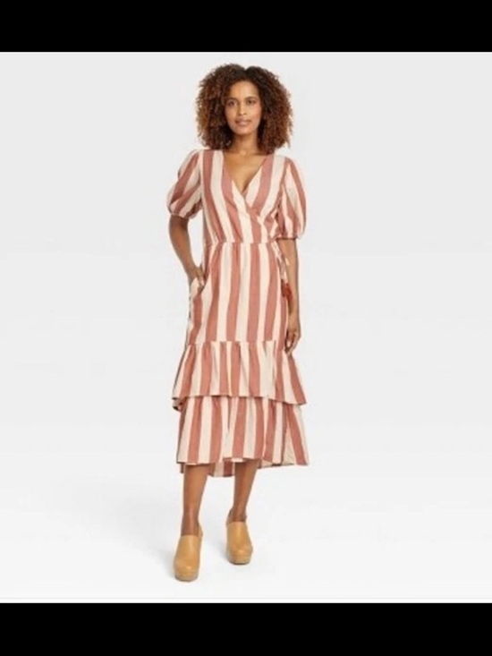 Knox Rose Dresses & Skirts - Knox Rose Women's Short Sleeve Wrap Dress